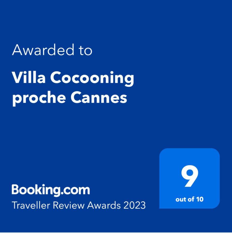 Villa Cocooning Proche Cannes Vallauris Dış mekan fotoğraf